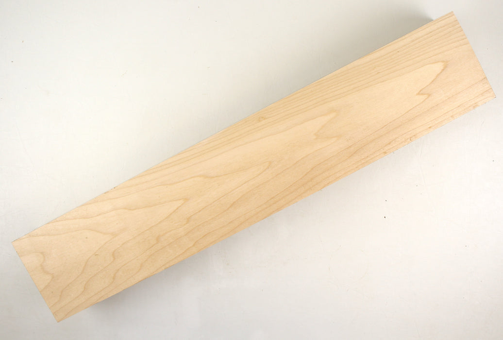 Maple Flame Neck Blank, 2A, Figured, 24"x 4.5" x 2.9" Thick - Stock# 40993