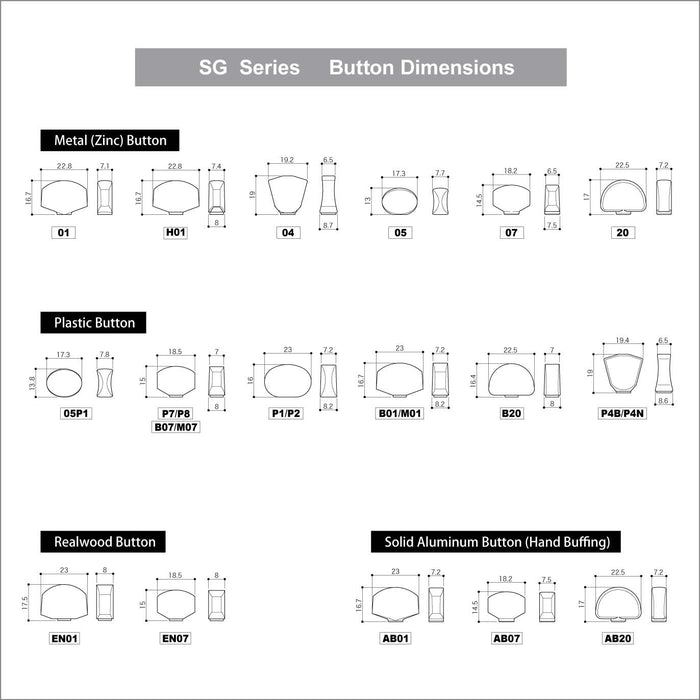 Gotoh SG381-C-07 Machine Heads for Electric & Acoustic Guitar (3L + 3R)