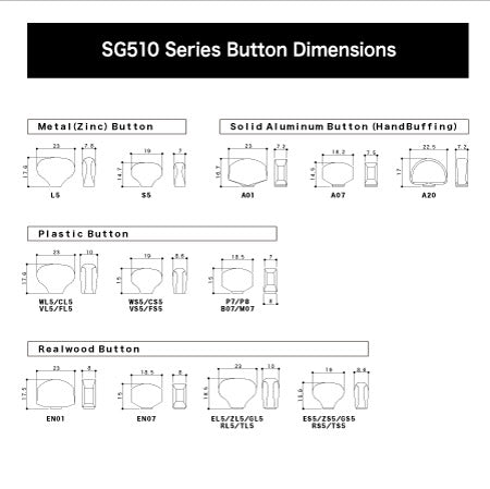 Gotoh SGL510Z-B-FL5 Machine Heads for Electric & Acoustic Guitar (3L + 3R)