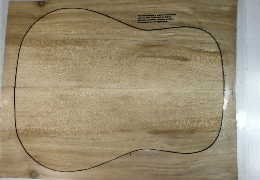 London Plane Guitar set, 0.15" thick (HIGHLY FIGURED) - Stock# 2-9101