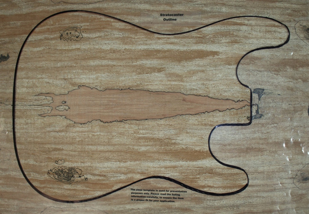 Spalted Maple Guitar set, 0.31" thick (+2A Figured) - Stock# 2-9144