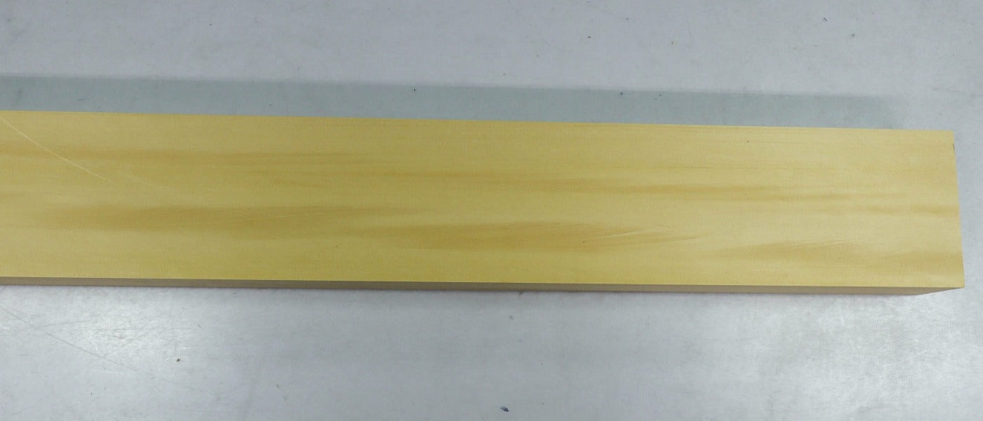 Yellow Cypress neck blank 1.9" x 4" x 29" - Stock# 2-9188