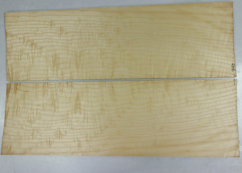 Maple Quilt Guitar set, 0.2" thick (3A Figured) - Stock# 2-9193