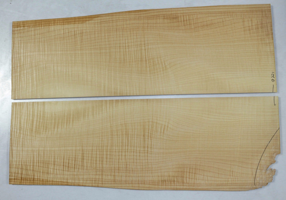 Maple Flame Guitar set, 0.25" thick (+3A FIGURED) - Stock# 2-9721
