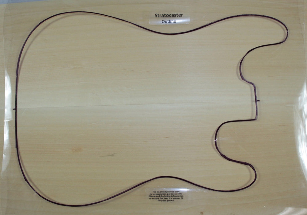 Alder Guitar set, 0.29" thick - Stock# 2-9833