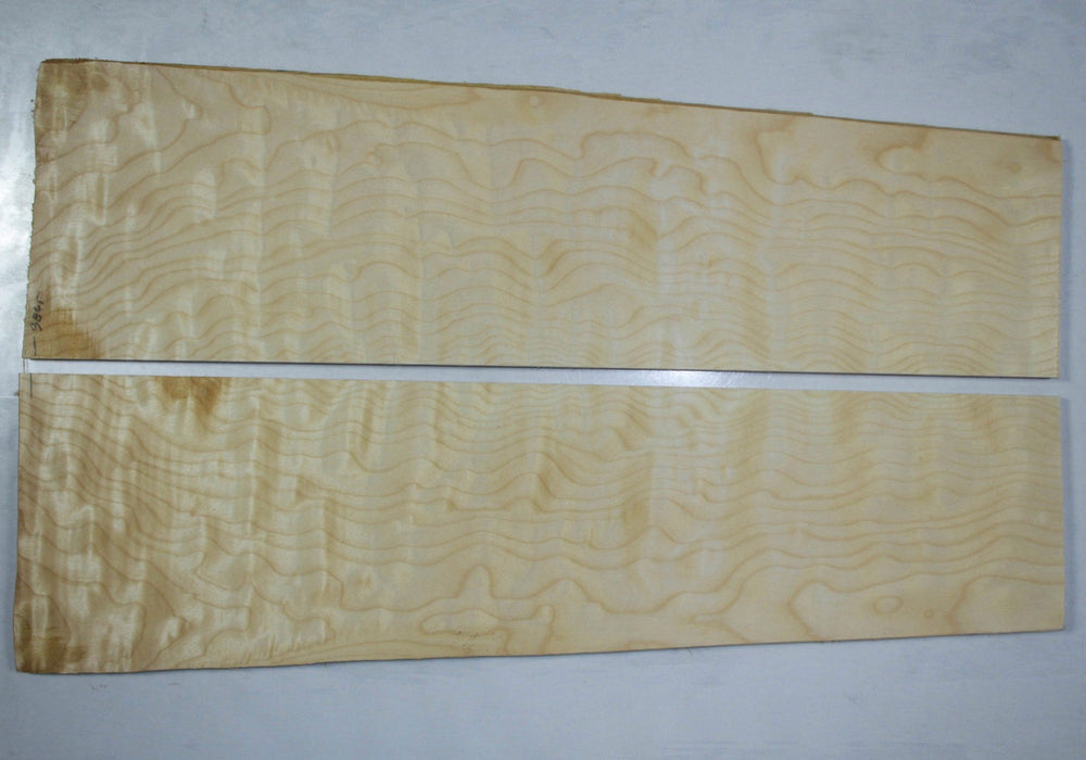 Maple Quilt Guitar set, 0.23" thick (+2A Figured) - Stock# 2-9845