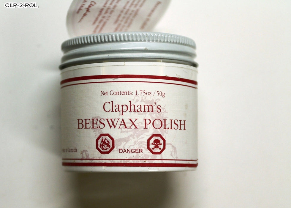 Clapham's Beeswax Polish, 1.75 Ounces (50g)