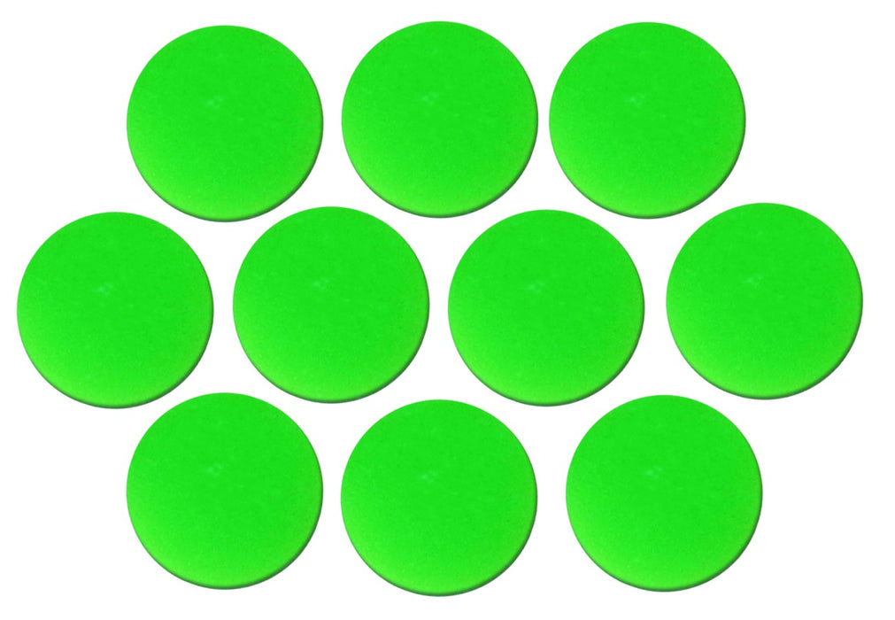 Green Round Position Marker (10 pack)